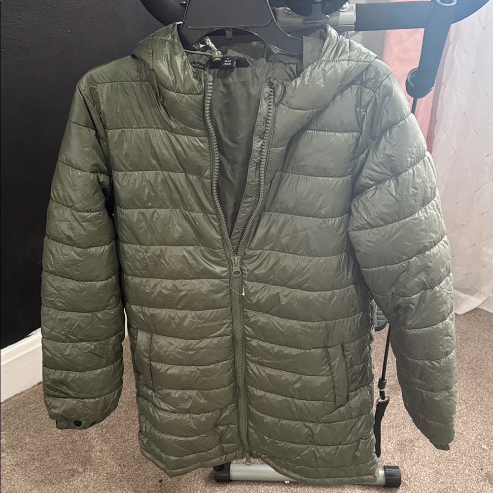 Swiss Tech Men's Sage Puffer Jacket